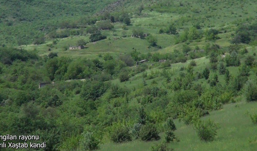 Zəngilanın Sarılı Xəştab kəndindən videogörüntülər