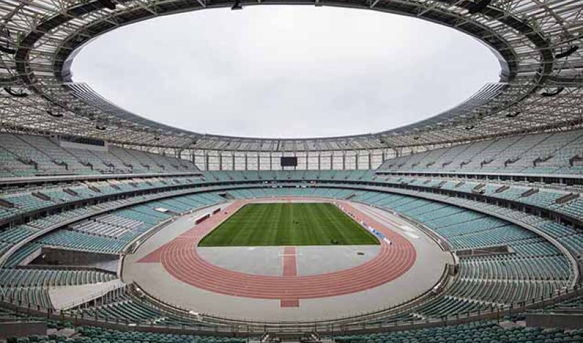 UEFA Bakı Olimpiya Stadionunu təltif etdi