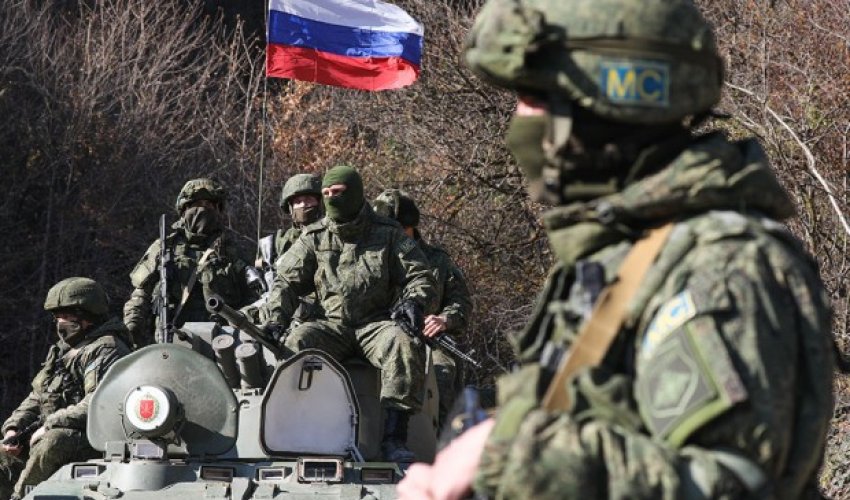 Sülhməramlılar Qarabağda hərbi təlimlər keçirir - VİDEO