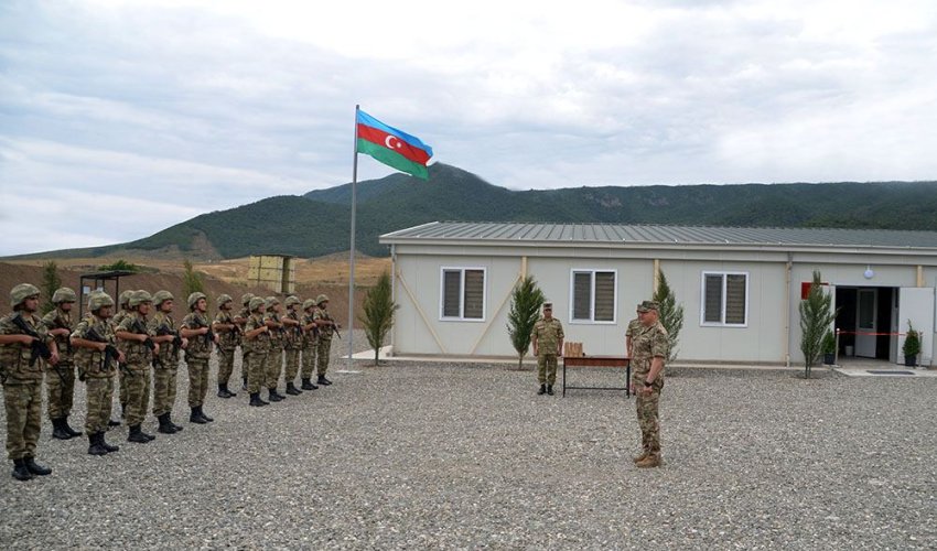 Ağdamda yeni hərbi hissənin açılışı oldu - VİDEO Ağdamda yeni hərbi hissənin açılışı oldu - VİDEO