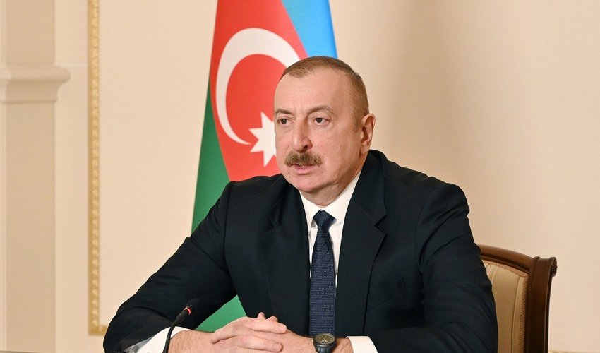İlham Əliyev: Şimal-Cənub nəqliyyat dəhlizi üzrə keçənilki ilə müqayisədə təqribən 20 faiz çox yük daşınıb İlham Əliyev: Şimal-Cənub nəqliyyat dəhlizi üzrə keçənilki ilə müqayisədə təqribən 20 faiz çox yük daşınıb