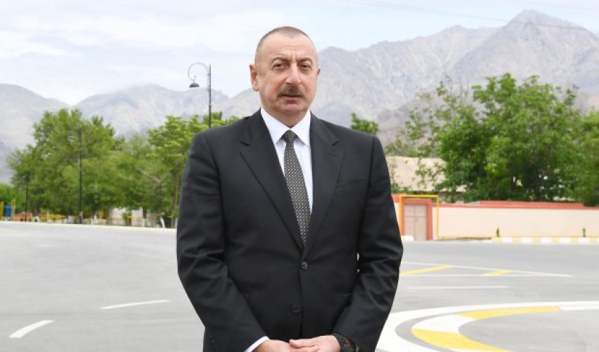 Dövlət başçısı Goranboya səfər etdi - YENİLƏNİB Dövlət başçısı Goranboya səfər etdi - YENİLƏNİB