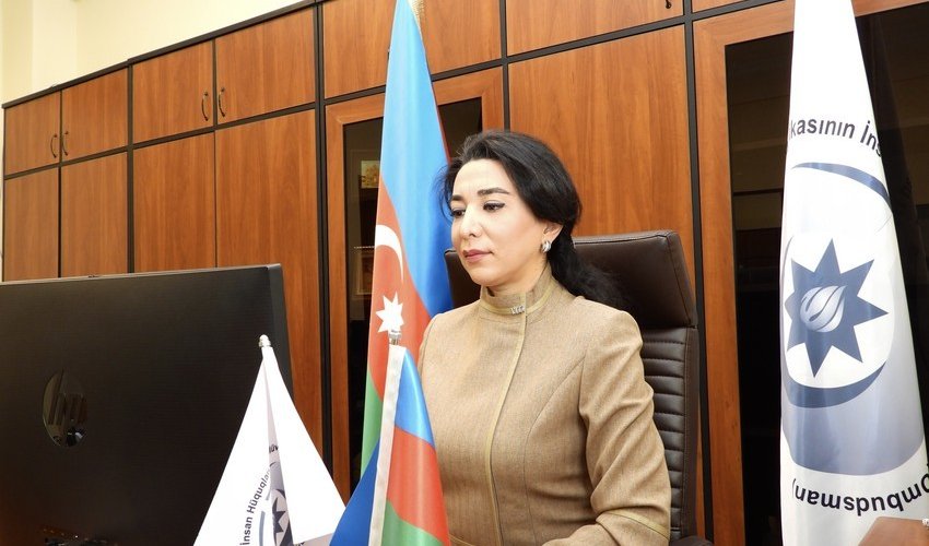 Səbinə Əliyeva Ermənistan Ombudsmanının bəyanatına etiraz edib