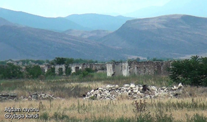 Ağdamın Göytəpə kəndindən görüntülər - VİDEO