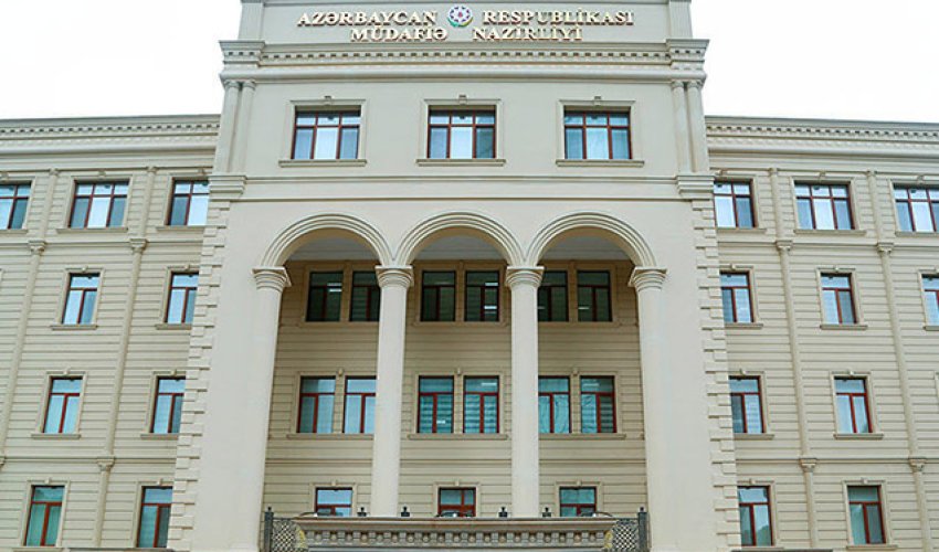 Müdafiə Nazirliyi açıqlama yaydı