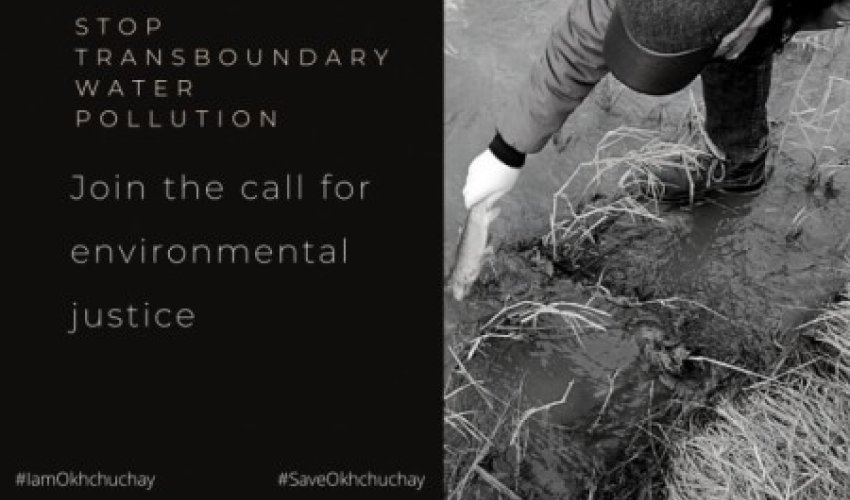 XİN rəsmisindən Oxçuçaydakı ekoloji fəlakətlə bağlı AÇIQLAMA