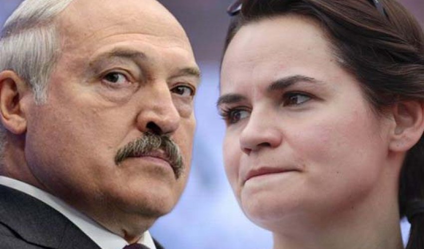 Lukaşenko Tixanovskayanı təhqir etdi