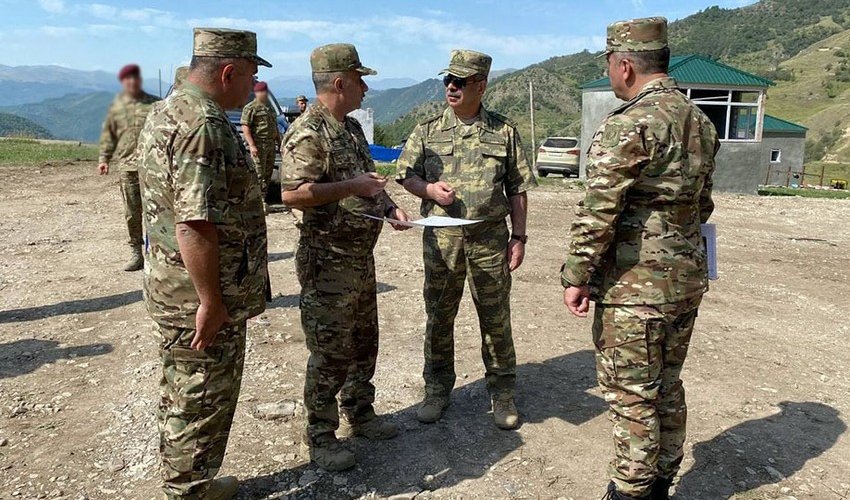 Zakir Həsənov Kəlbəcərə gedib