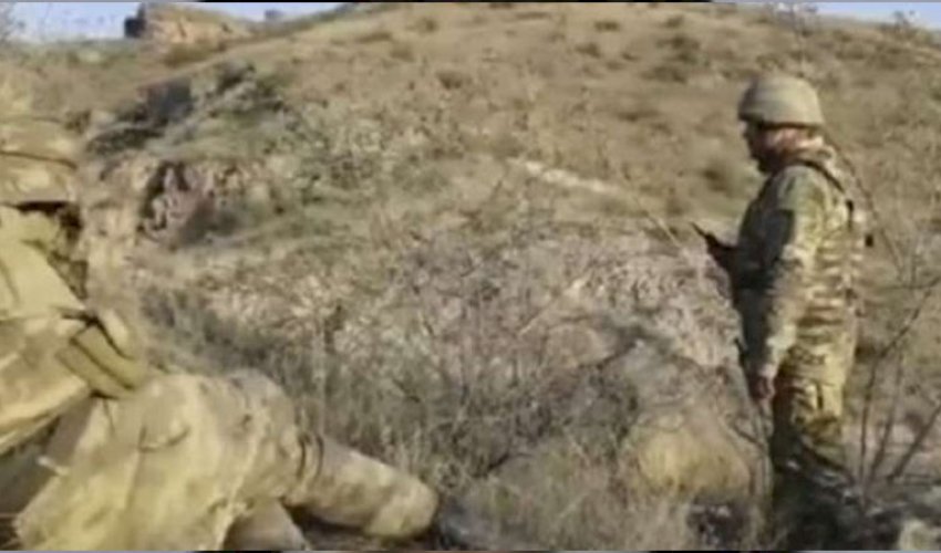 Mais Bərxudarovun döyüş zamanı çəkilmiş görüntüləri yayıldı - VİDEO