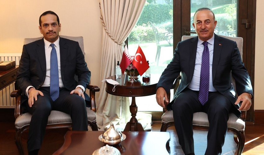Turkish, Qatari foreign ministers hold meeting Turkish, Qatari foreign ministers hold meeting