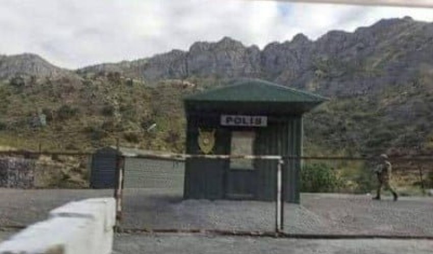Gorus-Qafan yolunun üstündə Azərbaycanın polis postu Gorus-Qafan yolunun üstündə Azərbaycanın polis postu