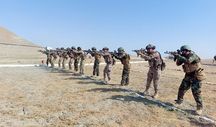 Special forces of Azerbaijan, Turkey, Pakistan conduct fire training