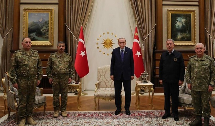 Turkish President meets with Azerbaijan's Defense Minister