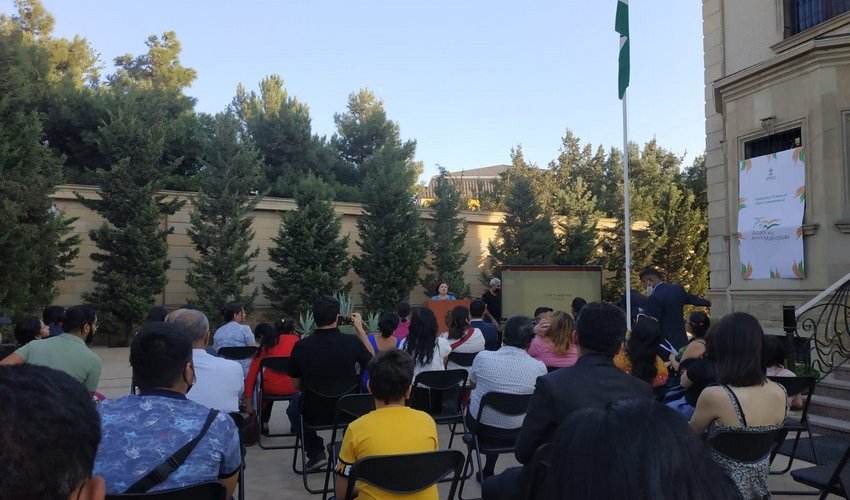 Indian Embassy in Baku celebrates Hindi Day Indian Embassy in Baku celebrates Hindi Day