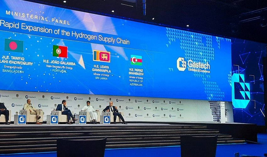 Парвиз Шахбазов выступил на конференции Gastech 2021 в Дубае