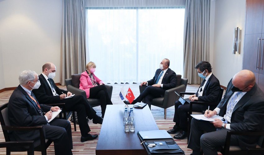 Turkish top diplomat, OSCE Secretary-General discuss Karabakh Turkish top diplomat, OSCE Secretary-General discuss Karabakh