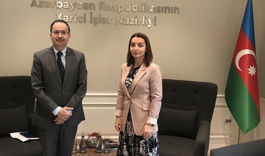 Leyla Abdullayeva meets with Pakistan's ambassador to Azerbaijan