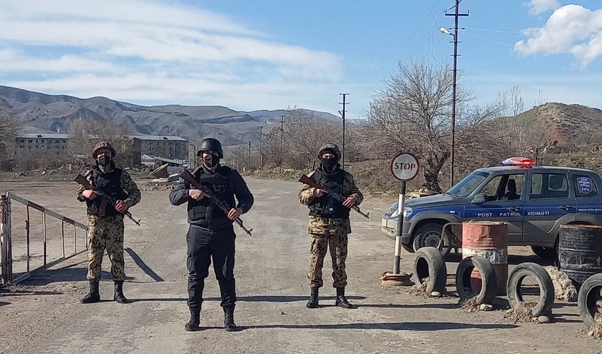 Gubadli police find weapons abandoned by retreating Armenians