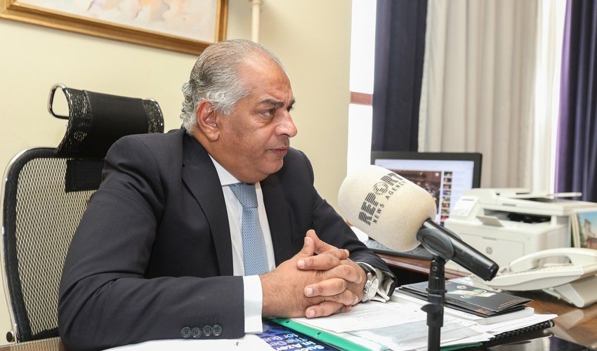 Ambassador says Egypt ready to assist in de-mining Karabakh Ambassador says Egypt ready to assist in de-mining Karabakh