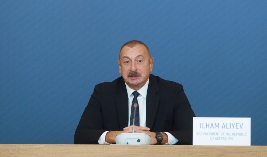 Ilham Aliyev: War showed that sooner or later, justice is prevailing Ilham Aliyev: War showed that sooner or later, justice is prevailing