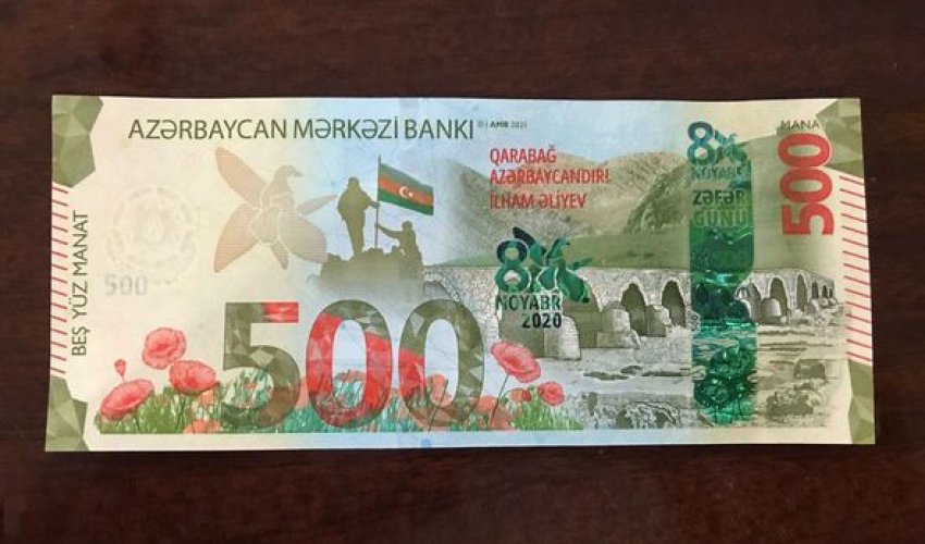 500 manatlıq xatirə pul nişanları dövriyyəyə buraxıldı - Fotolar