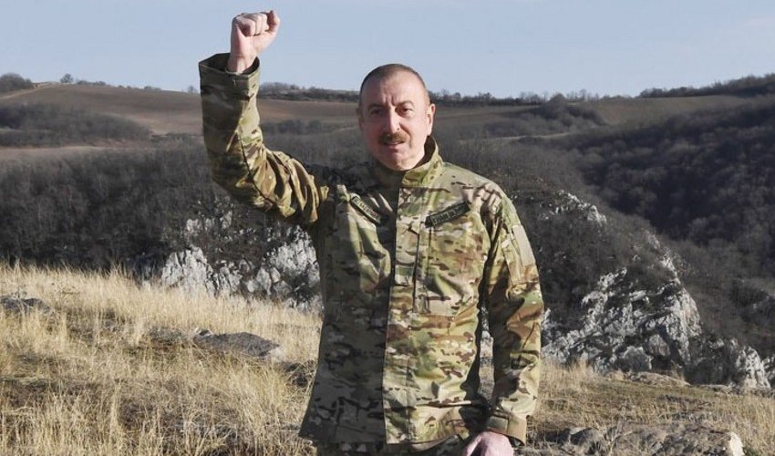 Ilham Aliyev makes post on occasion of Victory Day