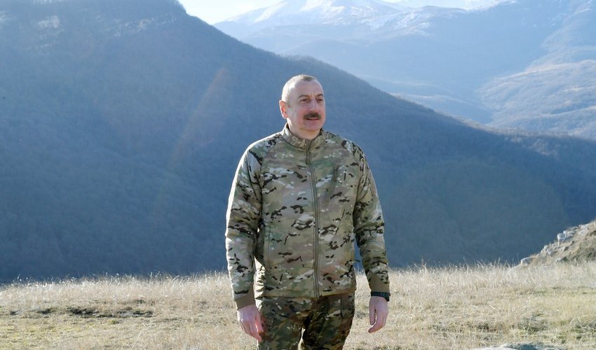 Şuşada Topxana meşəsinin bərpasına start verilib Şuşada Topxana meşəsinin bərpasına start verilib