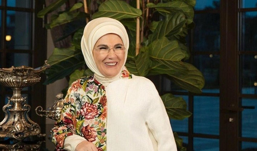 First Lady of Turkey congratulates Azerbaijan people First Lady of Turkey congratulates Azerbaijan people