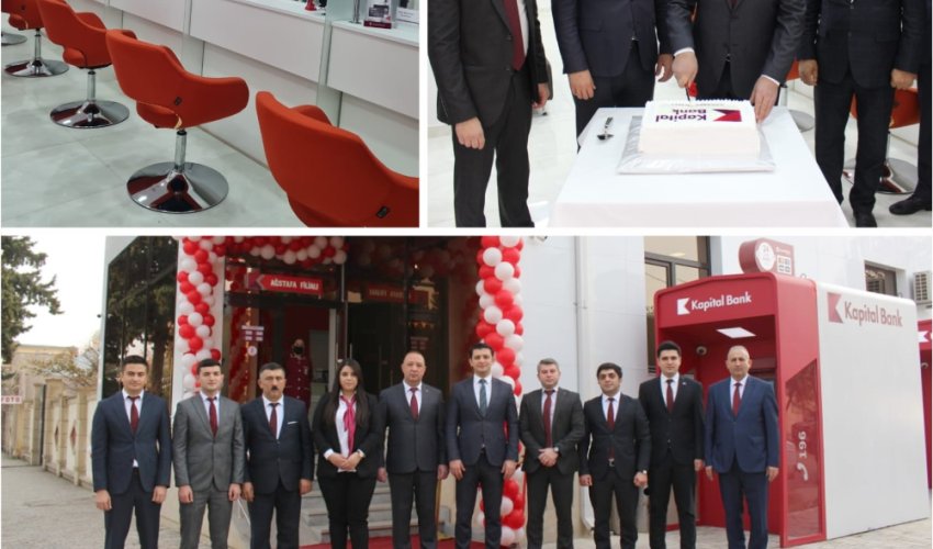 Kapital Bank представил обновленный филиал «Агстафа»