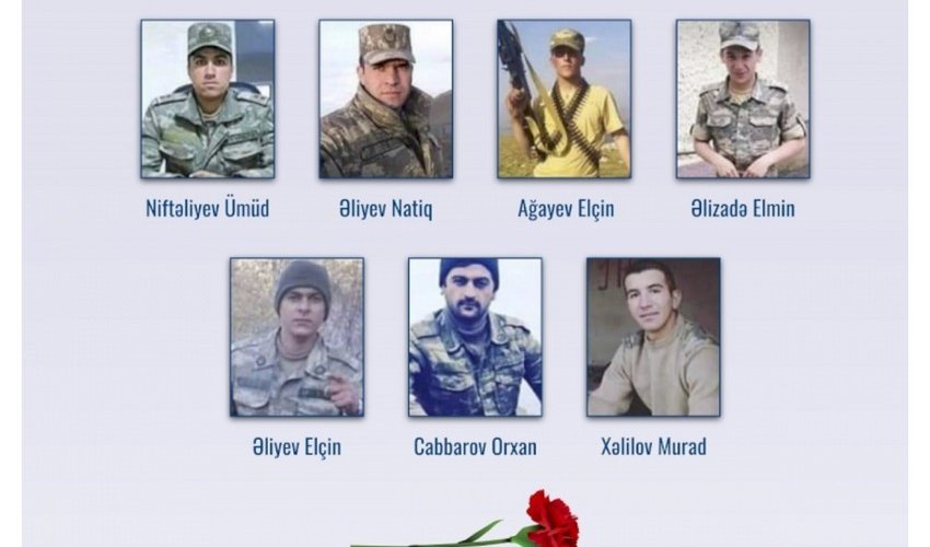 Social benefits appointed to families of soldiers killed in November 16 border clashes