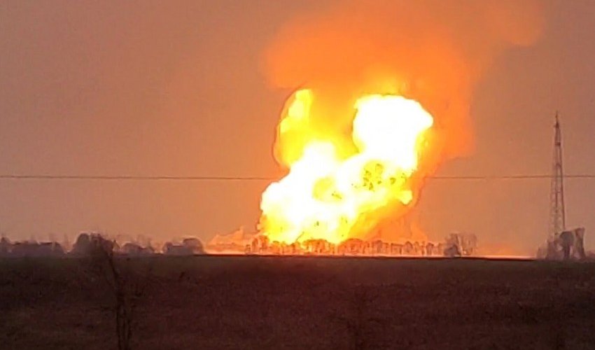 На юго-западе Тегерана загорелся газопровод