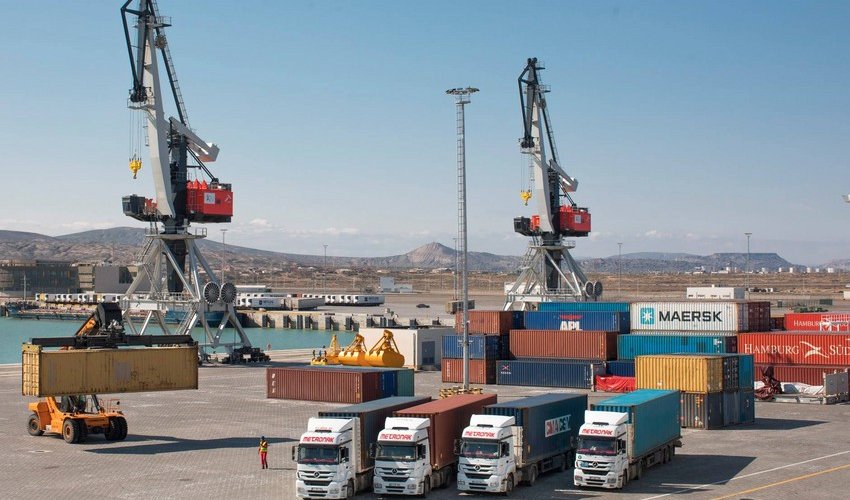 Cargo handling in Baku Port rises by 18%