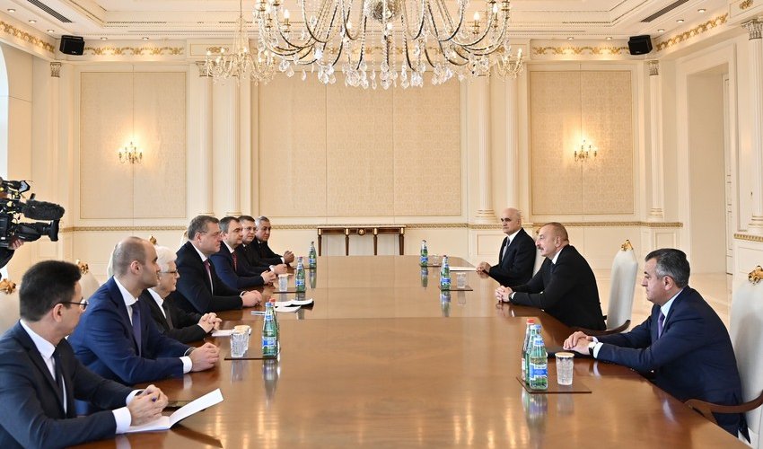 Ilham Aliyev receives governor of Russia's Astrakhan Oblast Ilham Aliyev receives governor of Russia's Astrakhan Oblast