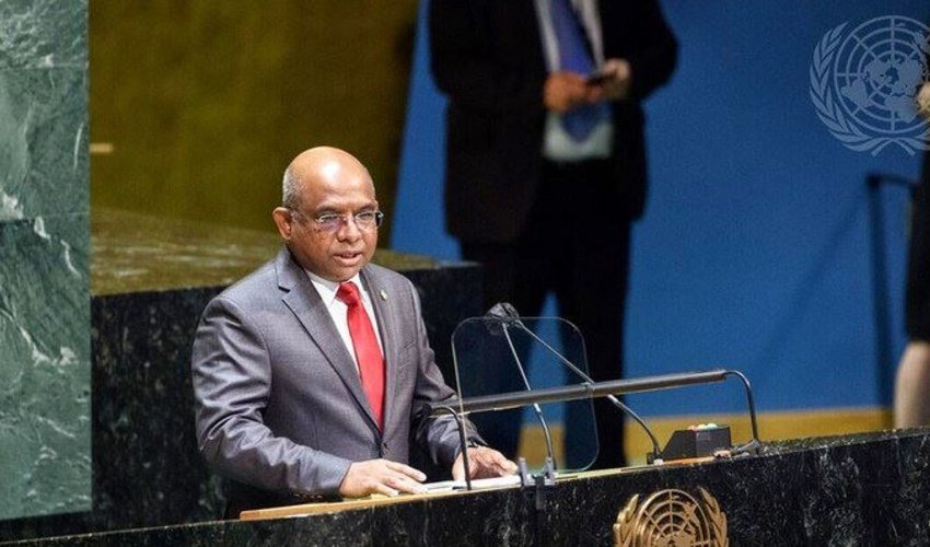 UN GA President thanks Azerbaijani Permanent Representative UN GA President thanks Azerbaijani Permanent Representative