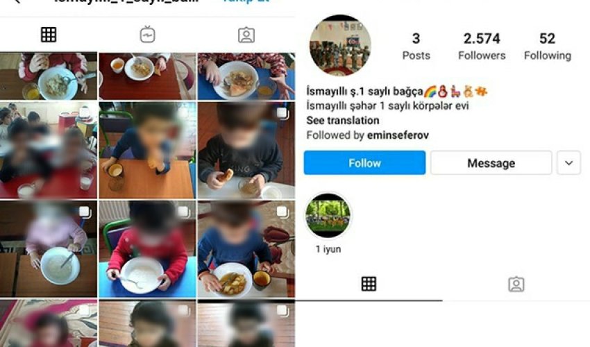 Uşağın döyüldüyü bağça bütün paylaşımlarını sildi - Fotolar