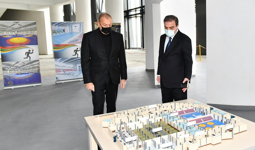 Prezident İlham Əliyev Gəncədə açılış edib