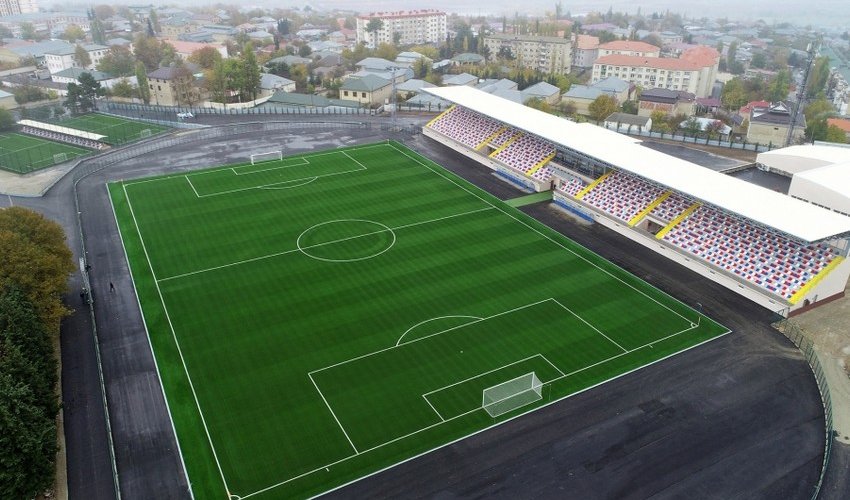 Şamaxı stadionu beynəlxalq oyunları qəbul edəcək