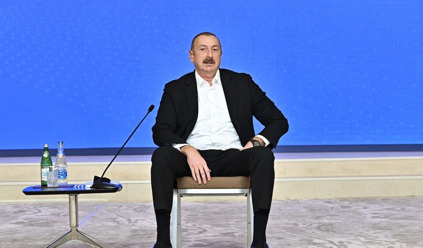 Ilham Aliyev: Five hydro-power plants to be built on liberated lands in 2022