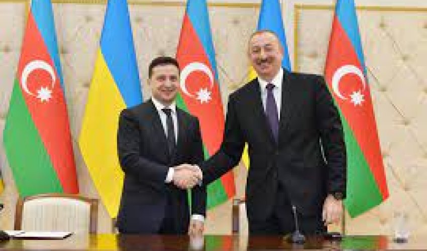 Zelenski  İlham Əliyevə təşəkkür etdi