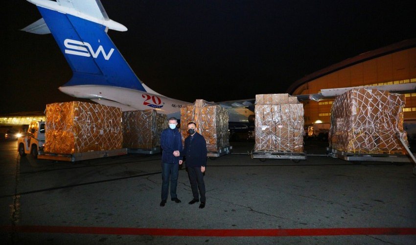 Azərbaycan Ukraynaya humanitar tibbi yardım göndərib