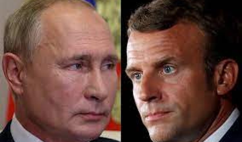 Rusiya Ukraynada öz məqsədinə çatacaq - Putindən  Makrona  CAVAB 