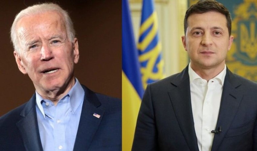 Bayden Zelenskiyə zəng vurdu