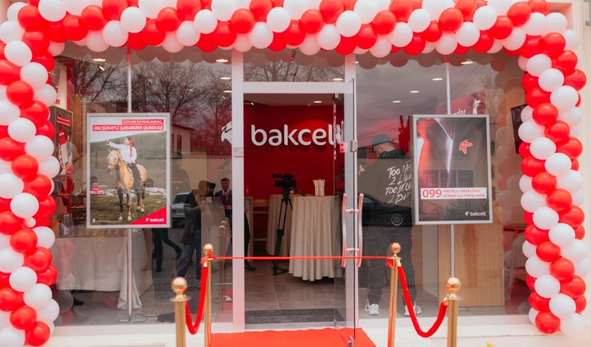 Bakcell presented its new concept store in Barda