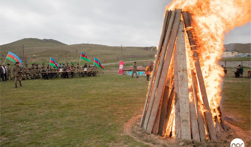 “Nar” Novruz bayramını azad edilmiş ərazilərdə əsgərlərlə qeyd  etdi