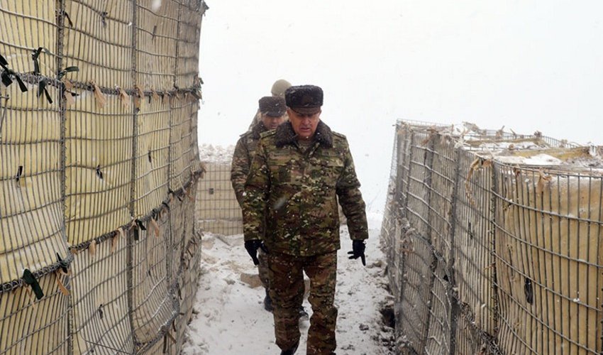 Baş qərargah rəisi qəfil Şuşa və Hadruta gedib