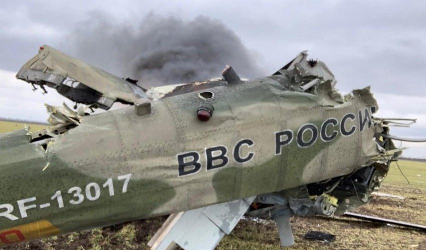 Ministry: Ukraine destroyed 4 Russian planes, 1 helicopter