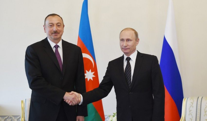 Vladimir Putin congratulates Ilham Aliyev Vladimir Putin congratulates Ilham Aliyev