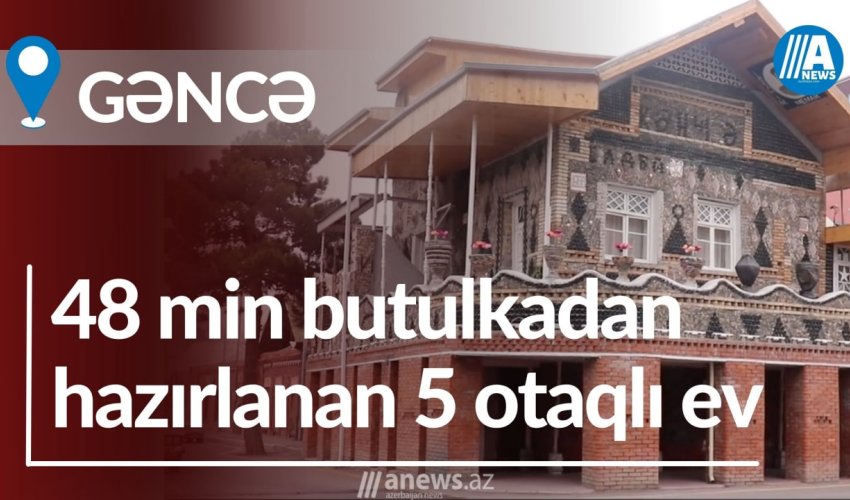 48 min butulkadan hazırlanan 5 otaqlı ev- VİDEO/FOTO