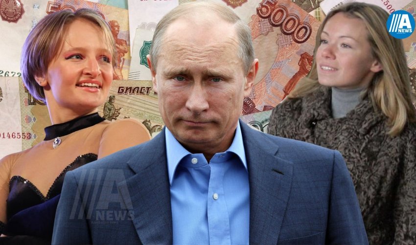 Putinin qızlarına sanksiyalar tətbiq edilib