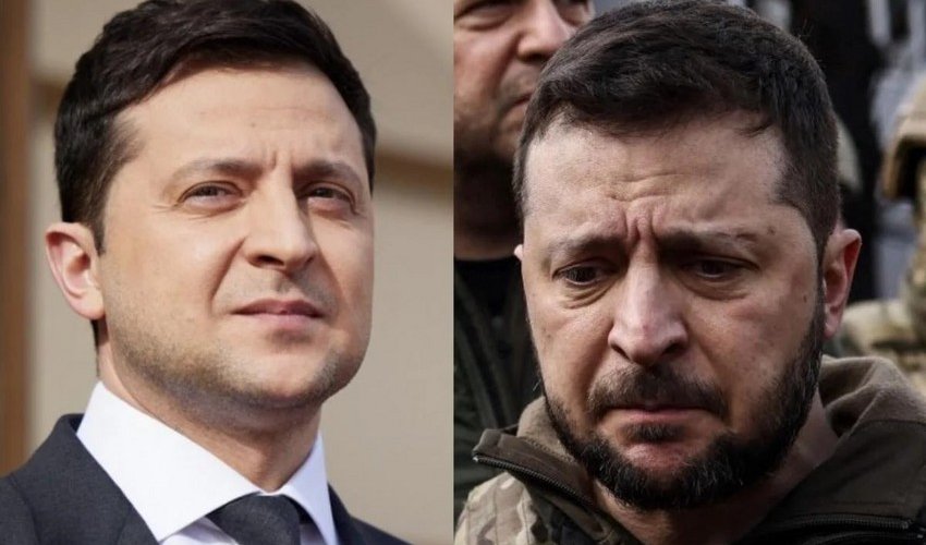 Volodimir Zelenski müzakirələrə səbəb olan fotosundan danışıb